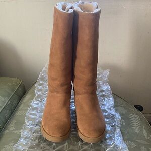 Classic Tan Suede Boots